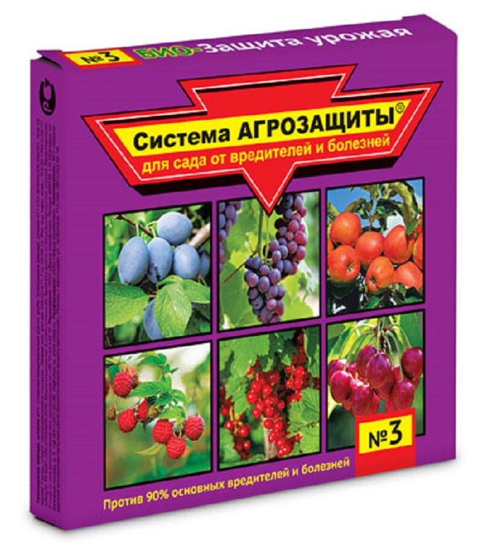Система АГРОЗАЩИТЫ №3 "БИО-Защита урожая" (биокилл+триходерма вер) для сада от вредителей и болезней