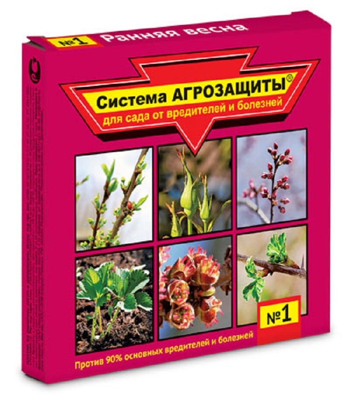 Система АГРОЗАЩИТЫ №1 "Ранняя весна" (хорус+алатар) для сада от вредителей и болезней